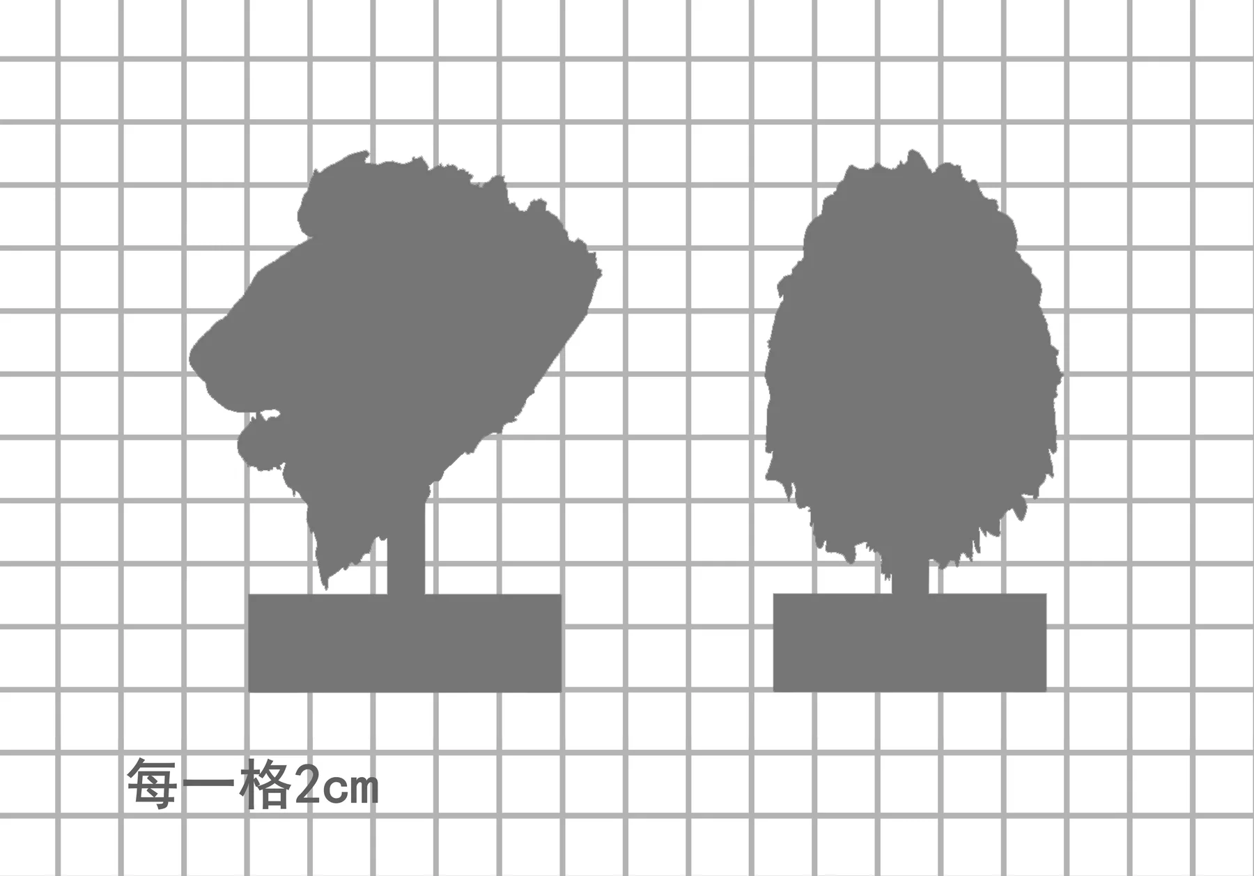 非洲狮铜雕比例图